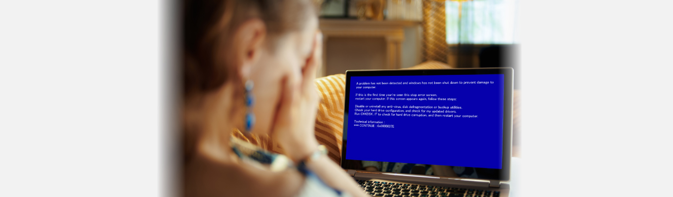 パソコンが青い画面になって起動しない ブルースクリーンの原因と対処法 バッファロー