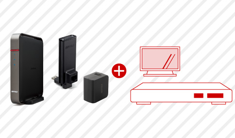 Wi U2 433dms Wi Fiアダプター Airstation バッファロー