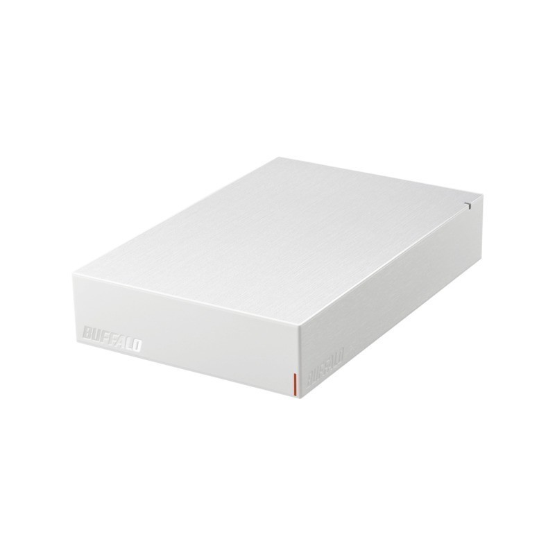 BUFFALO USB3.2(Gen.1)対応外付けHDD 4TB ホワイト HD-LE4U3-WA-