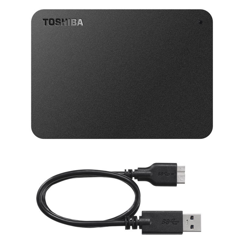 TOSHIBA バッファロー HD-TPA1U3-B ポータブルハードディスク