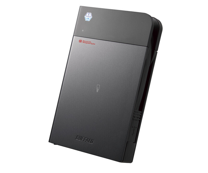 大決算セール BUFFALO ICカードセキュリティ 強制暗号化 ウイルスチェック 耐衝撃ポータブルHDD 2TB HDS-PZN2.0U3TV3 