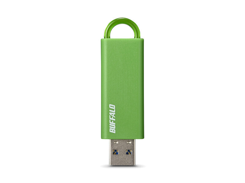【最安値挑戦！】 Areruya storeBUFFALO USB3.0対応 USBメモリ スタンダード 16GB グリーン RUF3