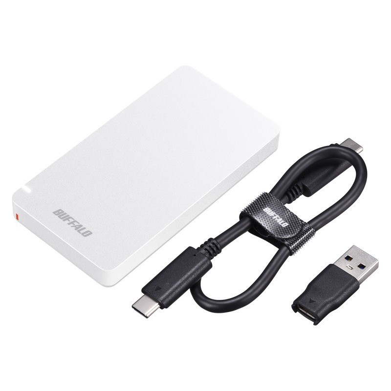 BUFFALO 960GB SSD USB3.2Gen2 外付けSSD