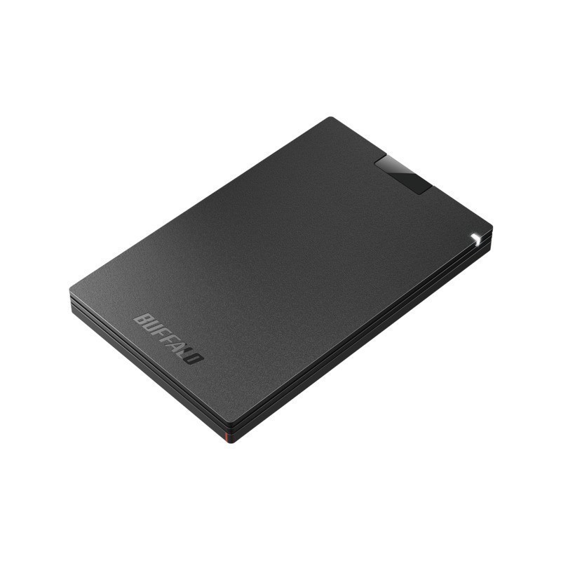 【USB3.2 SSD 1TB】BUFFALO SSD-PG1.0U3-WC