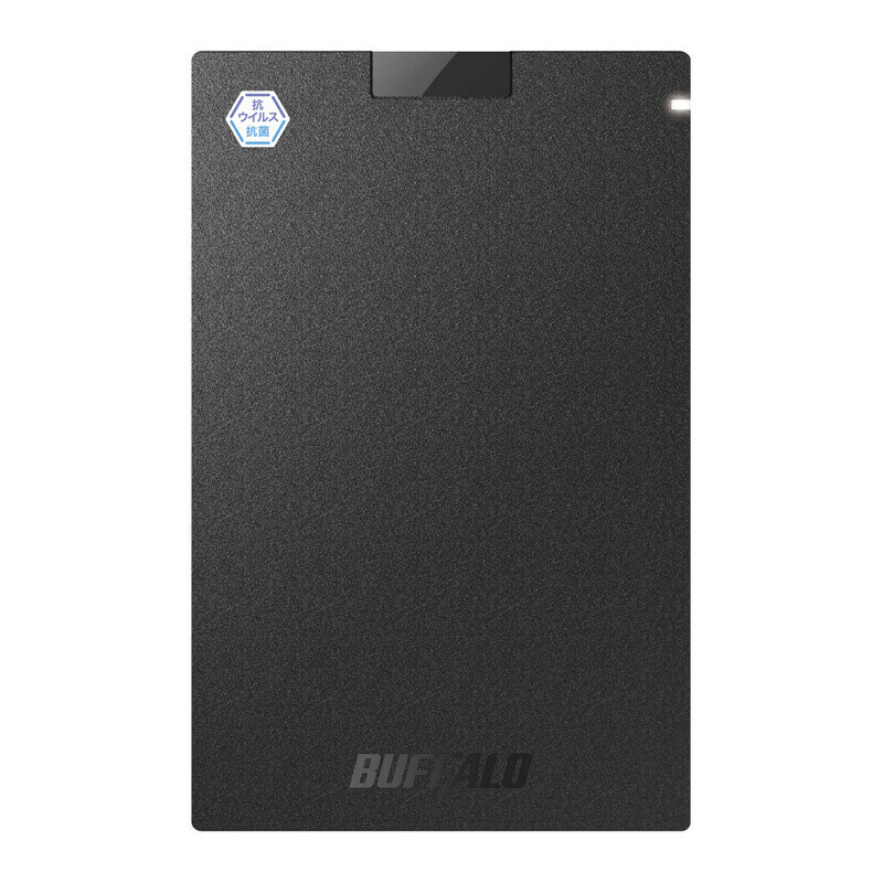 BUFFALO バッファロー SSD 黒 SSD-PGVB2.0U3-B()【送料無料】 外付けSSDドライブ