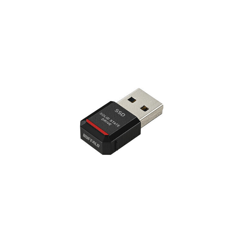 バッファロー USB3.2（Gen2）対応 外付けポータブルSSD 480GB