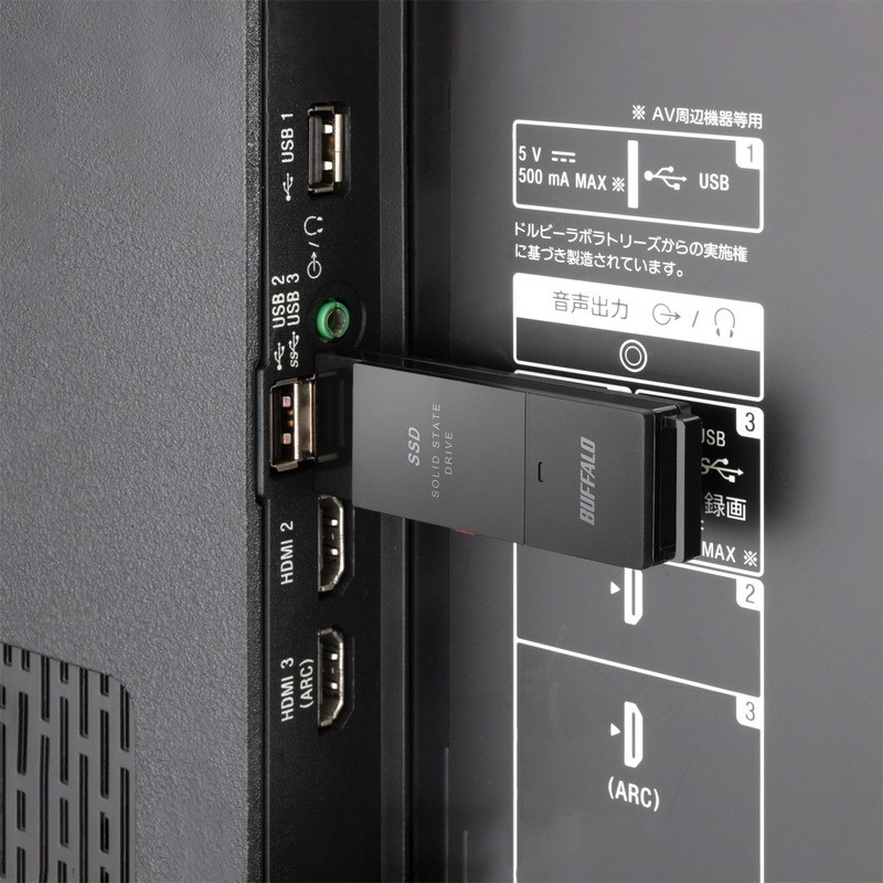 SSD-PUT500U3BC/N : 外付けSSD | バッファロー