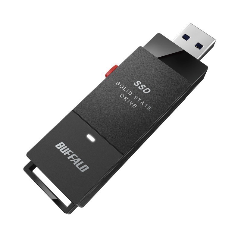 BUFFALO 外付けSSD SSD-PUT1.0U3-BKC