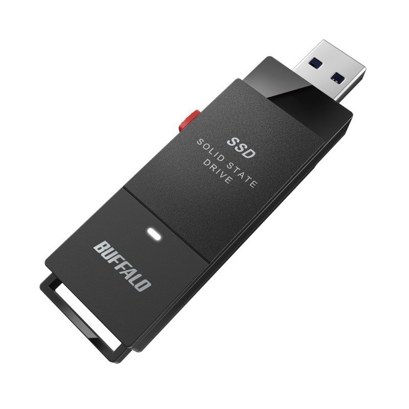 【SSD 1TB USB】BUFFALO SSD-PUT1.0U3-BKC 外付