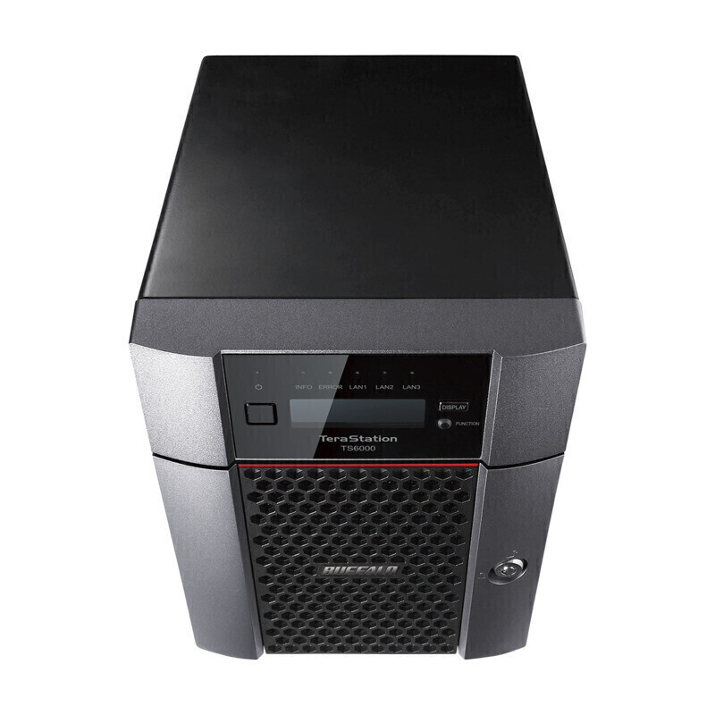 バッファロー Te aStation TS6400RNシリーズ 4ベイ ラックマウントNAS 16TB TS6400RN1604  ICカードリーダー・ライター