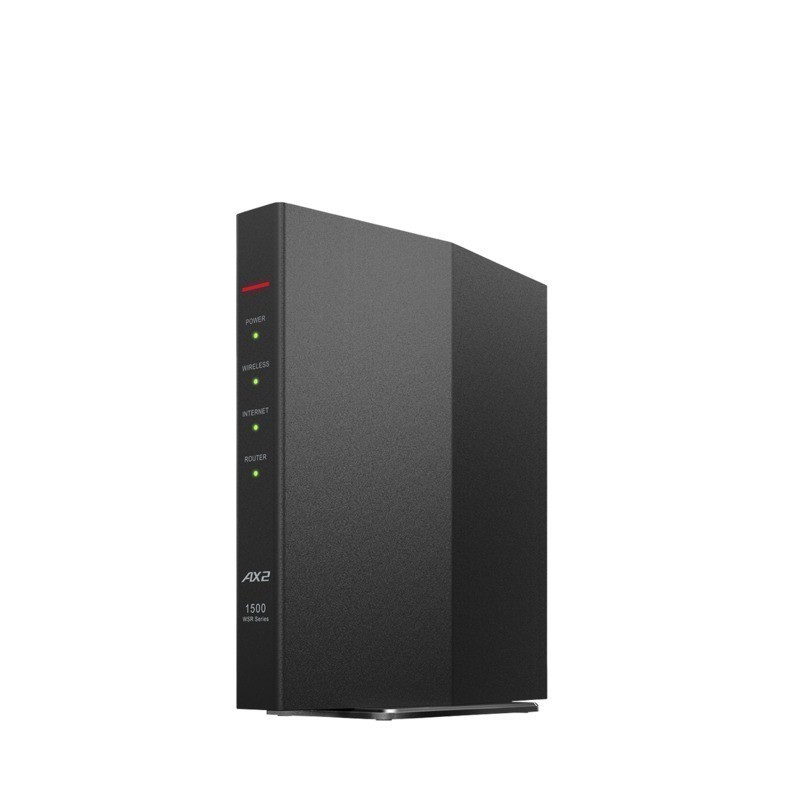 新品無線LANルーターWi-Fi BUFFALO WSR-1500AX2S-BK