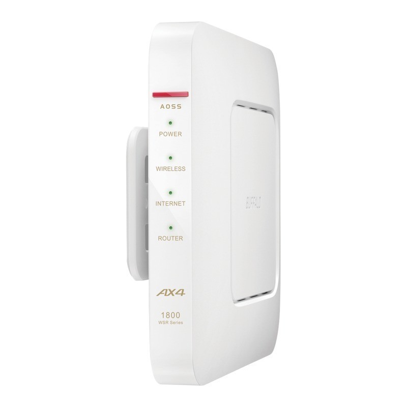 バッファロー WSR-1800AX4-WH(ホワイト) Wi-Fi 6対応