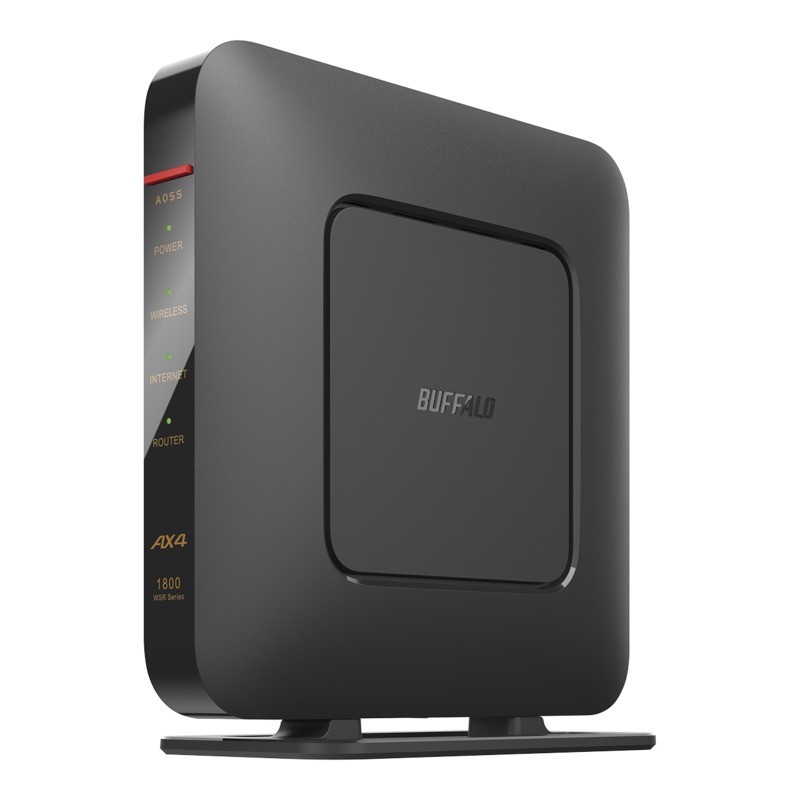 ★新品未開封　BUFFALO Wi-Fiルーター WSR-1800AX4S-BKPC周辺機器