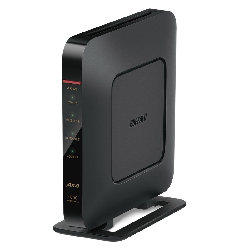 BUFFALO Wi-Fiルーター WSR-1800AX4S/NBK